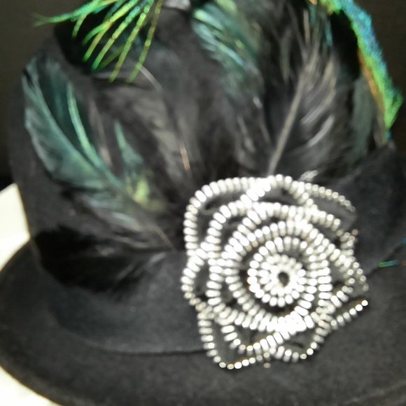 Women\'s Black Fedora main image 3